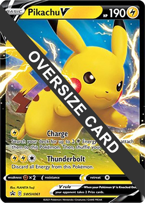 Image for Pikachu V - SWSH061 (SWSH061) (Jumbo Cards) (PR) - Pokemon