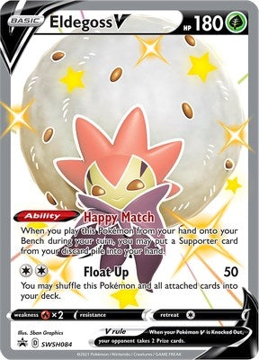 Eldegoss V - SWSH084 (SWSH084) (SWSH: Sword & Shield Promo Cards) Pokemon