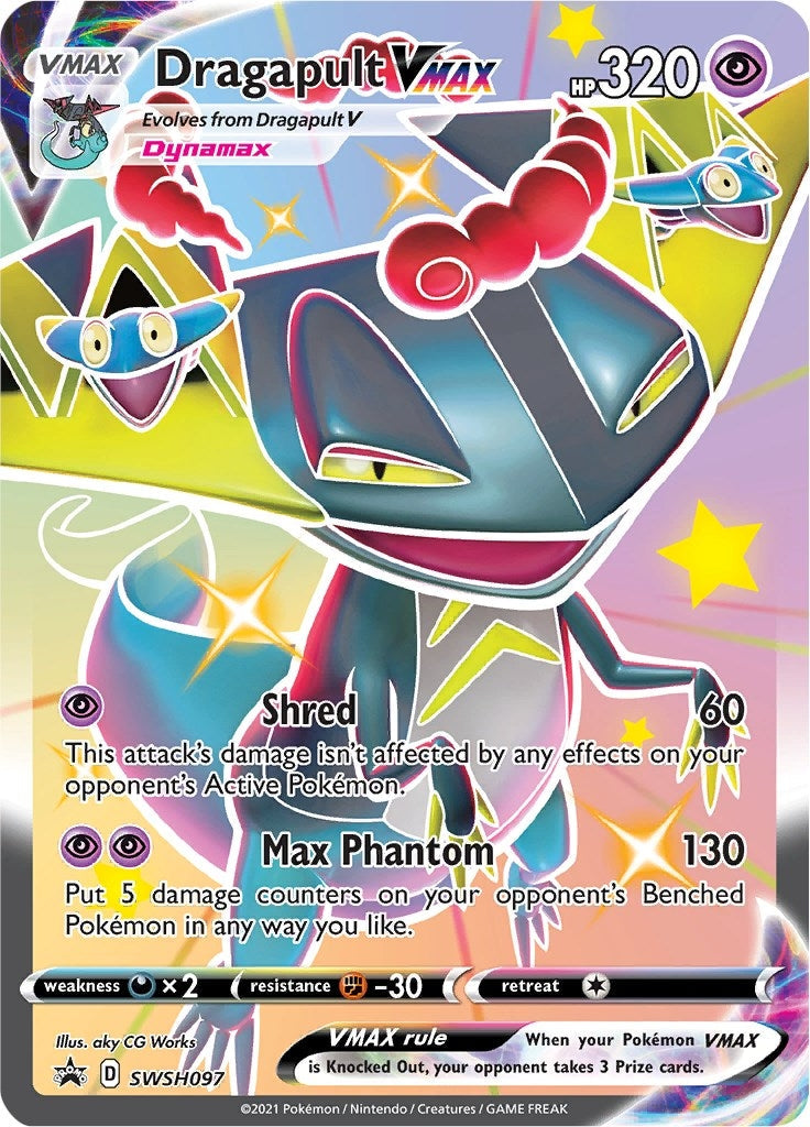 Dragapult VMAX - SWSH097 (SWSH097) (SWSH: Sword & Shield Promo Cards) (SWSD) Pokemon