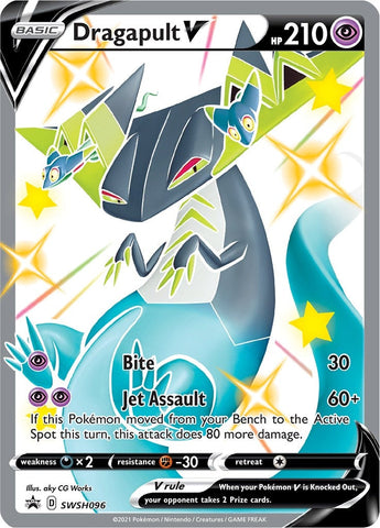 Dragapult V - SWSH096 (SWSH096) (SWSH: Sword & Shield Promo Cards) (SWSD) Pokemon