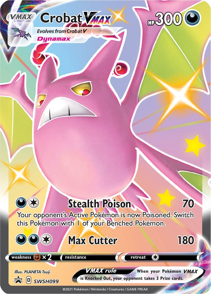 Crobat VMAX - SWSH099 (SWSH099) (SWSH: Sword & Shield Promo Cards) Pokemon