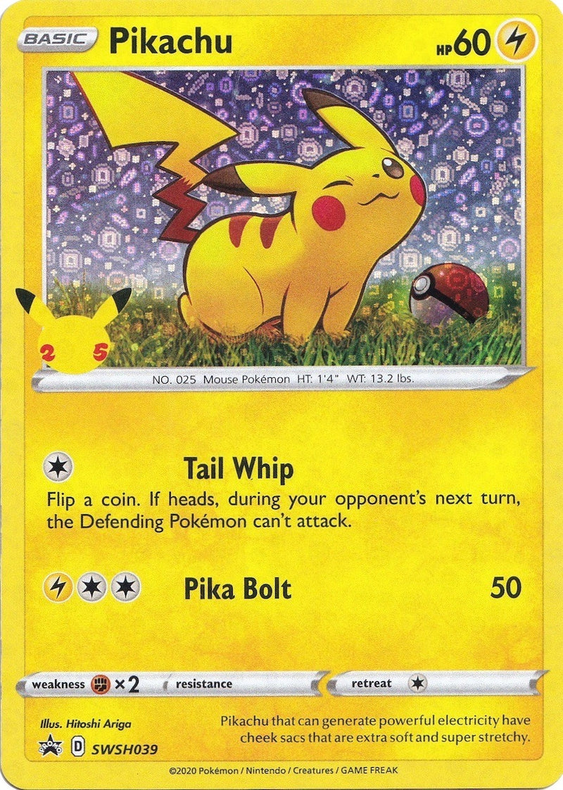 Image for Pikachu - SWSH039 (General Mills) (SWSH039) (Miscellaneous Cards & Products) (MCAP) - Pokemon