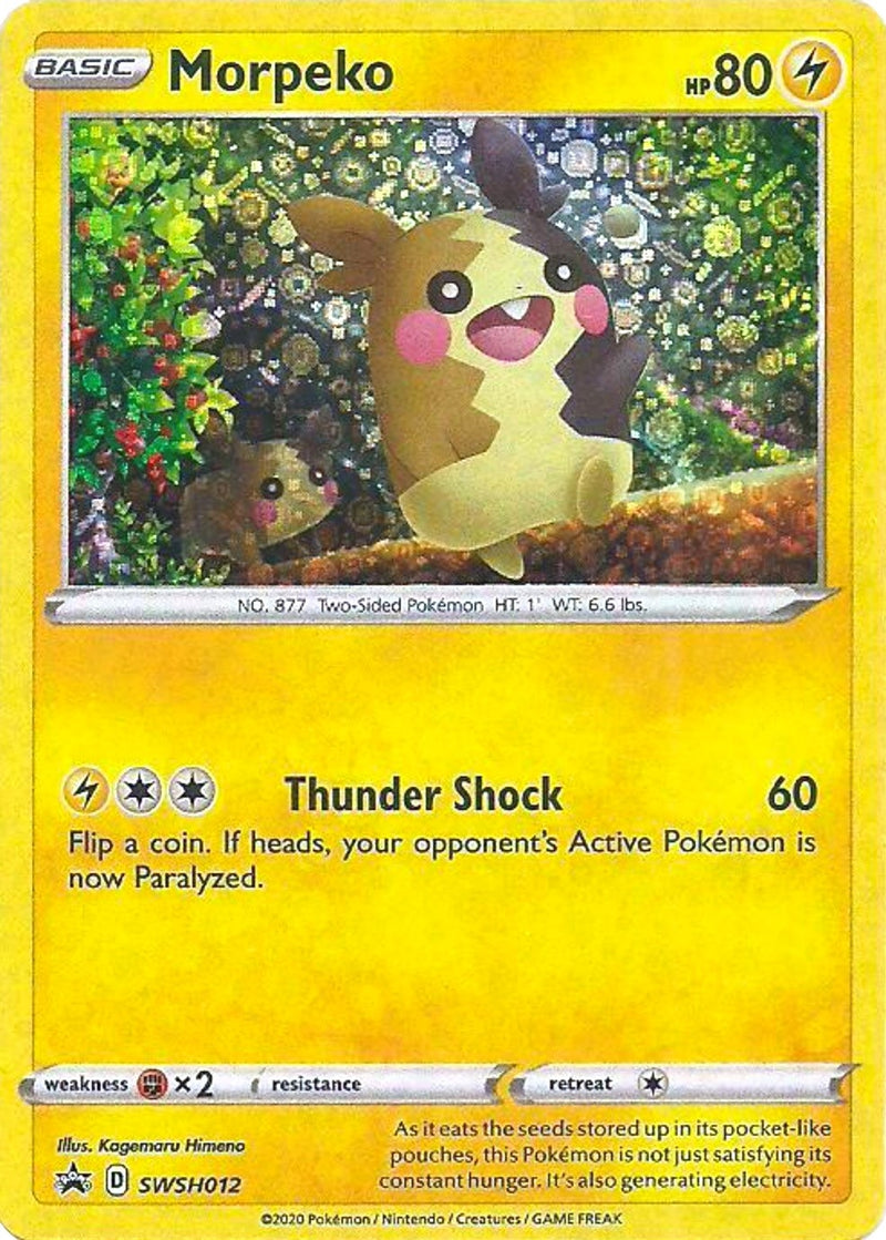 Image for Morpeko - SWSH012 (General Mills Promo) (SWSH012) (Miscellaneous Cards & Products) (MCAP) - Pokemon