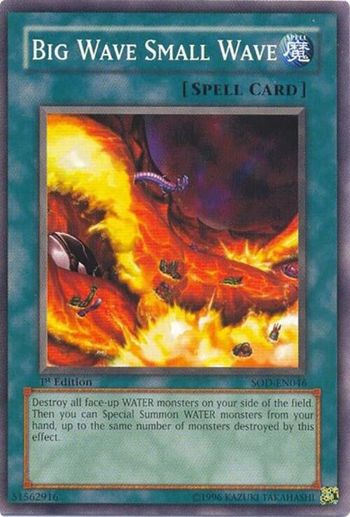 Big Wave Small Wave (SOD-EN046) (Soul of the Duelist) YuGiOh