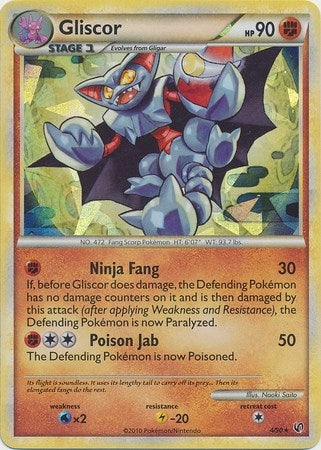 Image for Gliscor - 4/90 (Cracked Ice Holo) (004/090) - Pokemon