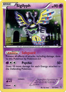 Image for Sigilyph - 52/124 (Cosmos Holo) (052/124) - Pokemon