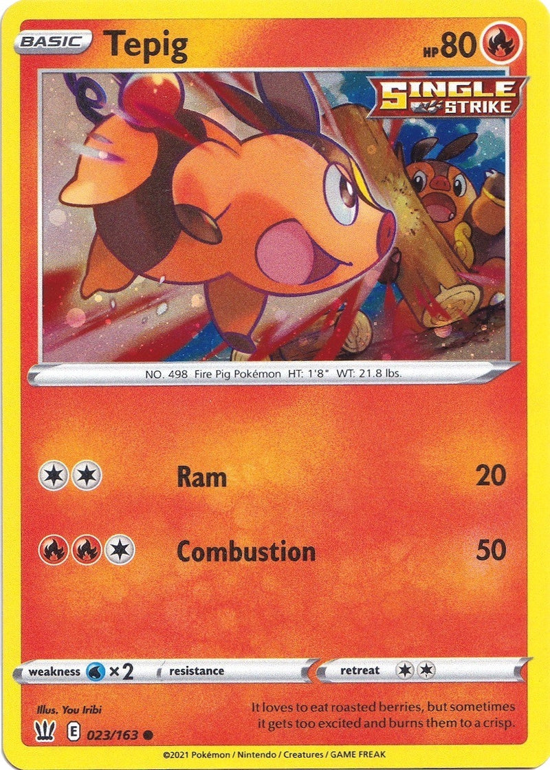 Image for Tepig - 023/163 (Cosmos Holo) (023/163) (Miscellaneous Cards & Products) (MCAP) - Pokemon