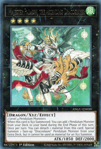 Majester Paladin, the Ascending Dracoslayer (ANGU-EN050) (Ancient Guardians) YuGiOh