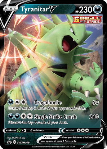 Tyranitar V - SWSH109 (SWSH109) (SWSH: Sword & Shield Promo Cards) Pokemon