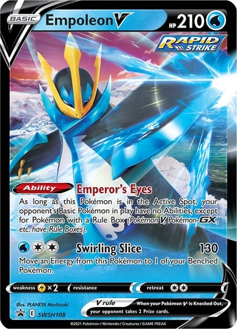 Image for Empoleon V - SWSH108 (SWSH108) (SWSH: Sword & Shield Promo Cards) - Pokemon