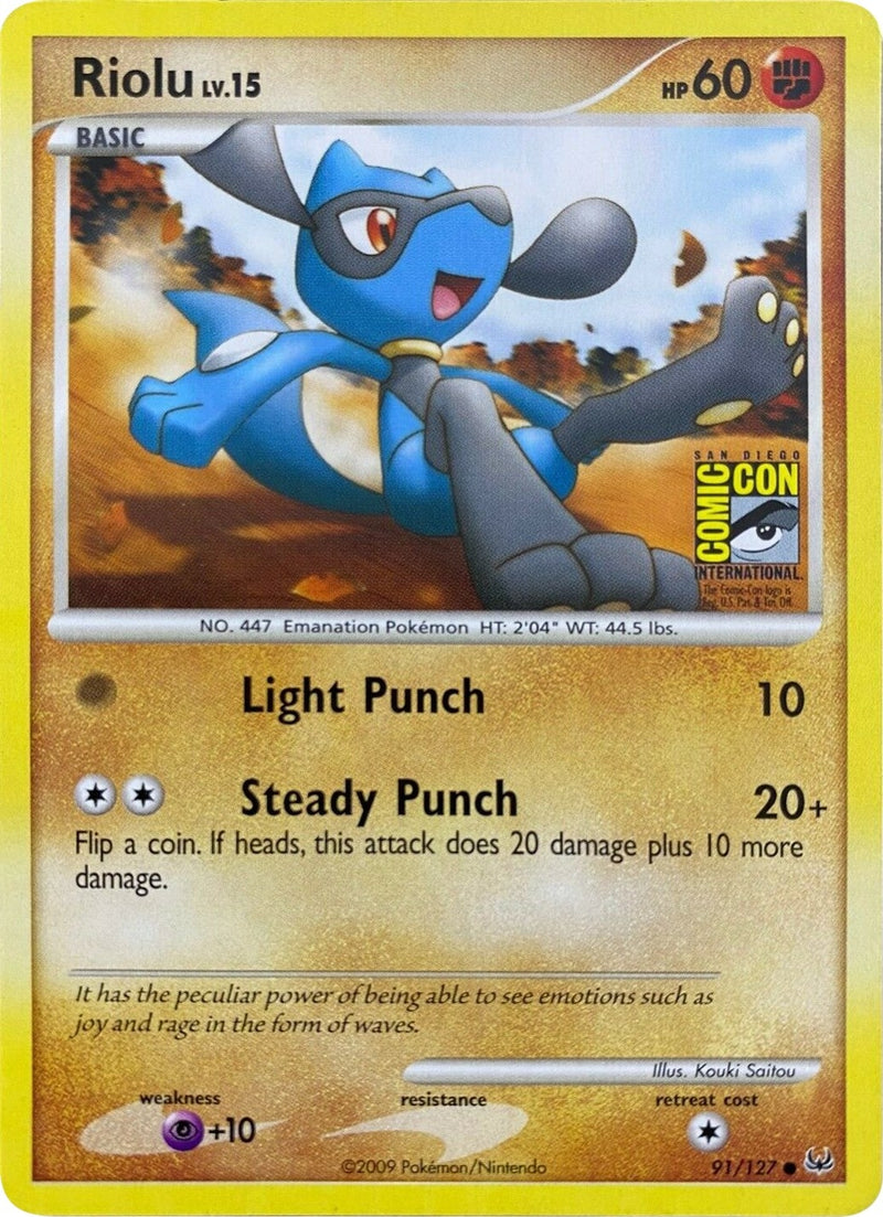 Image for Riolu - 91/127 (SDCC 2009) (091/127) (Miscellaneous Cards & Products) (MCAP) - Pokemon