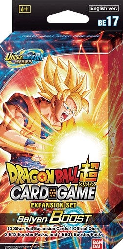 Image for Expansion Deck Box Set 17: Saiyan Boost - Dragon Ball Super: Masters