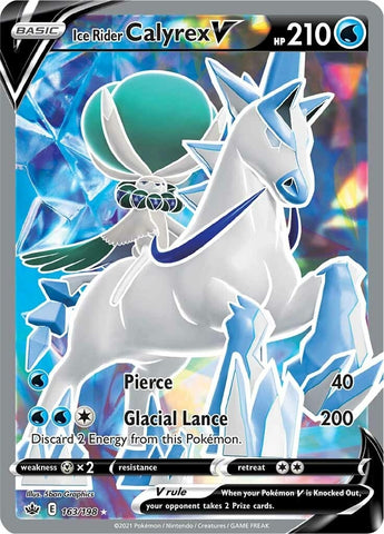 Image for Ice Rider Calyrex V (Full Art) (163/198) (SWSH06: Chilling Reign) - Pokemon