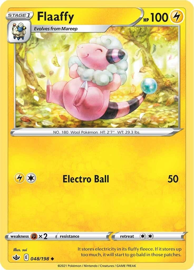Image for Flaaffy (048/198) (SWSH06: Chilling Reign) - Pokemon