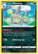 Image for Galarian Weezing (096/198) (SWSH06: Chilling Reign) - Pokemon