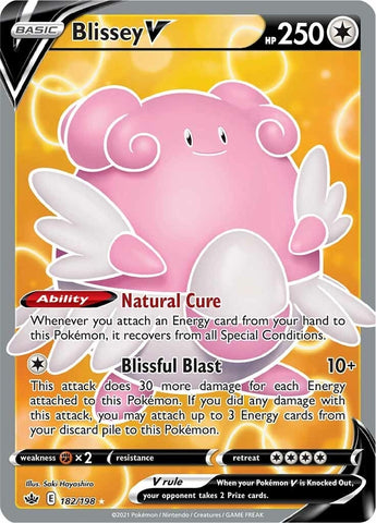 Image for Blissey V (Full Art) (182/198) (SWSH06: Chilling Reign) - Pokemon