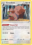 Image for Greedent (128/198) (SWSH06: Chilling Reign) - Pokemon