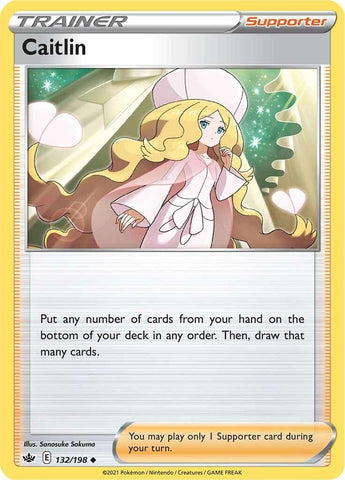 Image for Caitlin (132/198) (SWSH06: Chilling Reign) - Pokemon