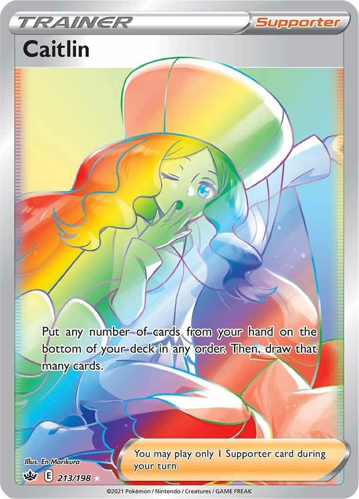 Image for Caitlin (Secret) (213/198) (SWSH06: Chilling Reign) - Pokemon