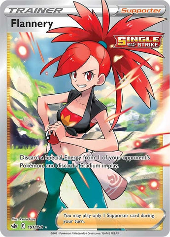 Image for Flannery (Full Art) (191/198) (SWSH06: Chilling Reign) - Pokemon