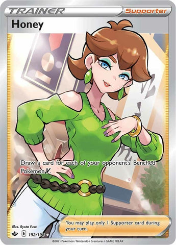 Image for Honey (Full Art) (192/198) (SWSH06: Chilling Reign) - Pokemon