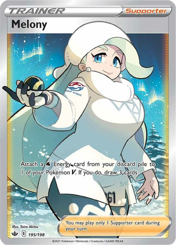 Image for Melony (Full Art) (195/198) (SWSH06: Chilling Reign) - Pokemon