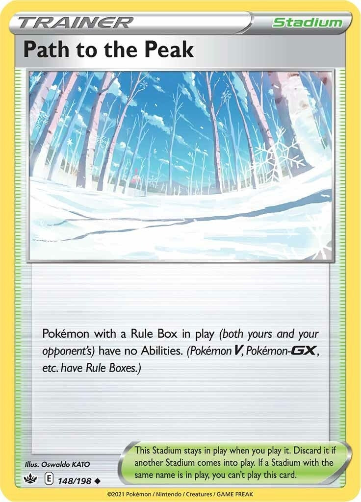Image for Path to the Peak (148/198) (SWSH06: Chilling Reign) - Pokemon