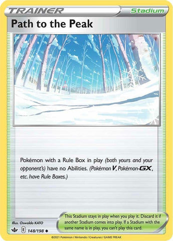 Image for Path to the Peak (148/198) (SWSH06: Chilling Reign) - Pokemon