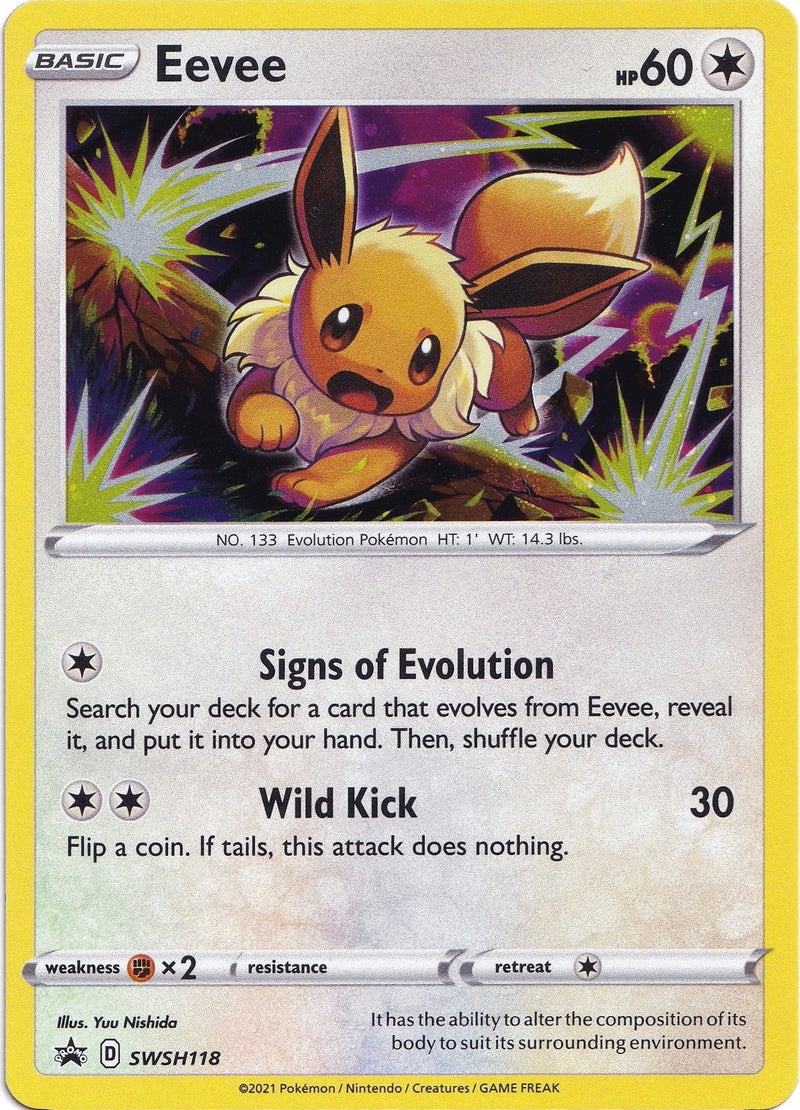 Image for Eevee - SWSH118 (SWSH118) (SWSH: Sword & Shield Promo Cards) (SWSD) - Pokemon