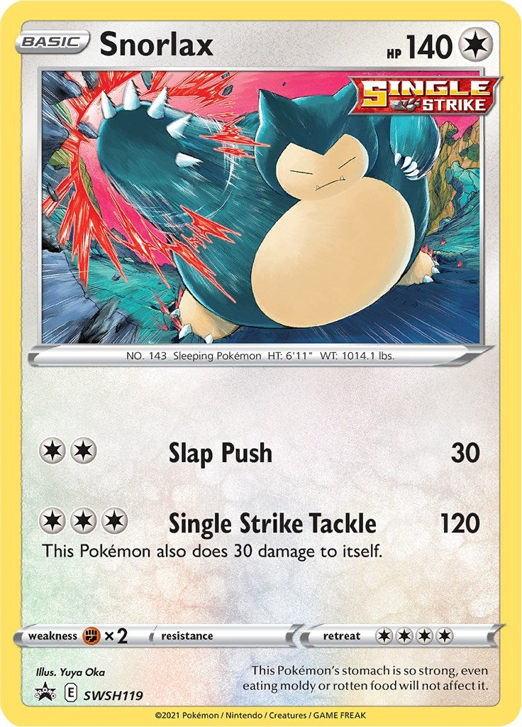 Image for Snorlax - SWSH119 (SWSH119) (SWSH: Sword & Shield Promo Cards) (SWSD) - Pokemon