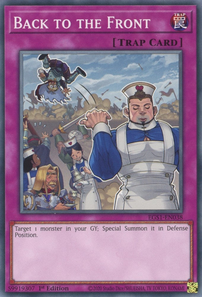 Back to the Front (EGS1-EN038) (Egyptian God Deck: Slifer the Sky Dragon) YuGiOh