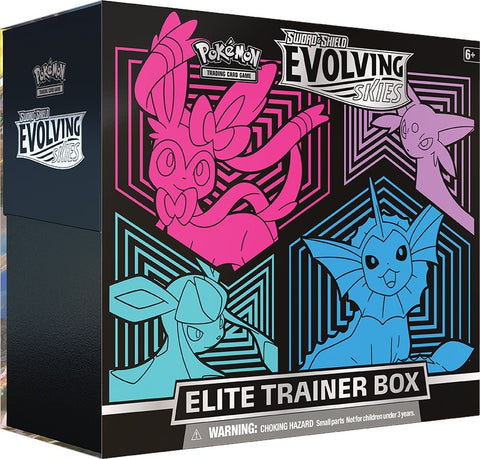 Image for Evolving Skies Elite Trainer Box [Glaceon/Vaporeon/Sylveon/Espeon] - Pokemon