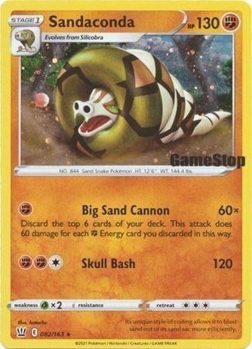 Image for Sandaconda - 082/163 (Gamestop Exclusive) (082/163) (Miscellaneous Cards & Products) (MCAP) - Pokemon