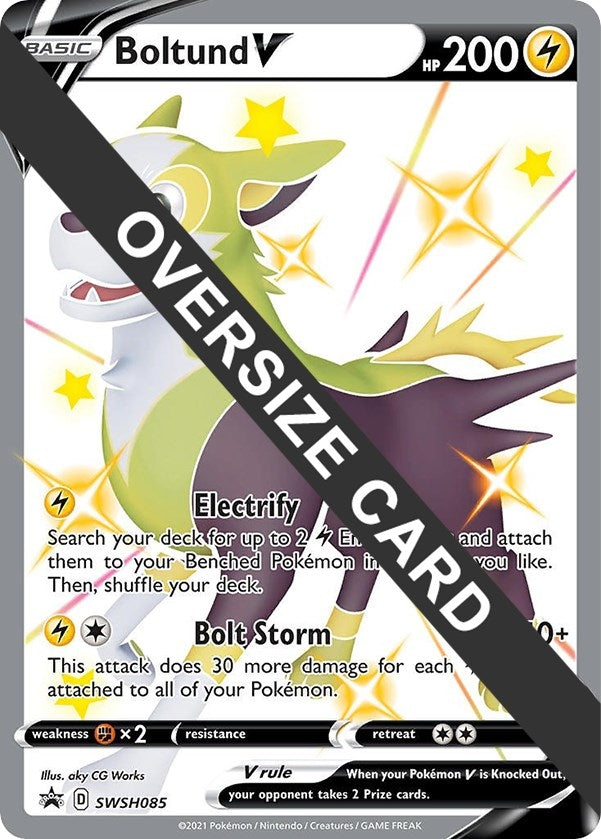 Image for Boltund V - SWSH085 (SWSH085) (Jumbo Cards) (PR) - Pokemon
