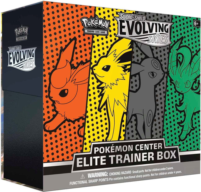 Image for Evolving Skies Pokemon Center Elite Trainer Box [Jolteon/Flareon/Umbreon/Leafeon] (Exclusive) - Pokemon