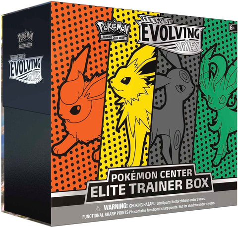 Image for Evolving Skies Pokemon Center Elite Trainer Box [Jolteon/Flareon/Umbreon/Leafeon] (Exclusive) - Pokemon