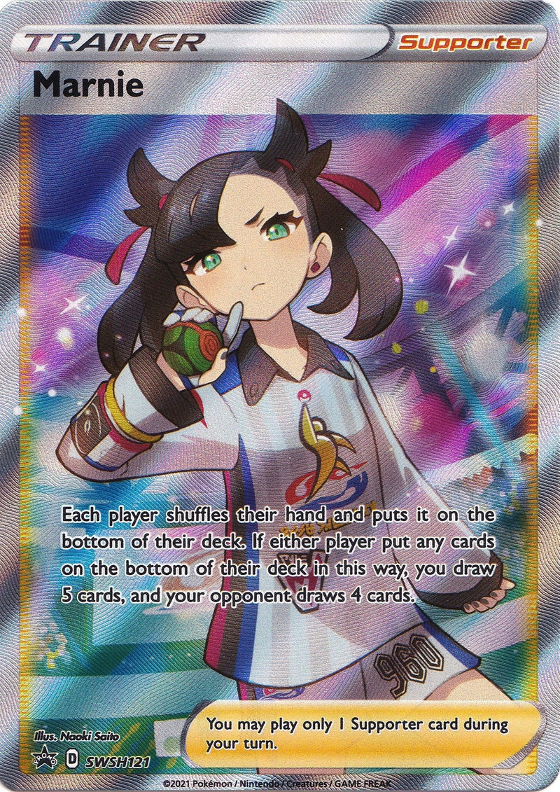 Marnie - SWSH121 (SWSH121) (SWSH: Sword & Shield Promo Cards) Pokemon