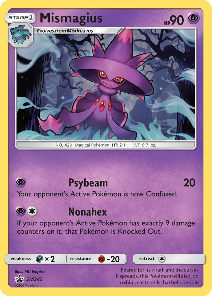 Image for Mismagius - SM245 (SM245) (SM Promos) (SMP) - Pokemon