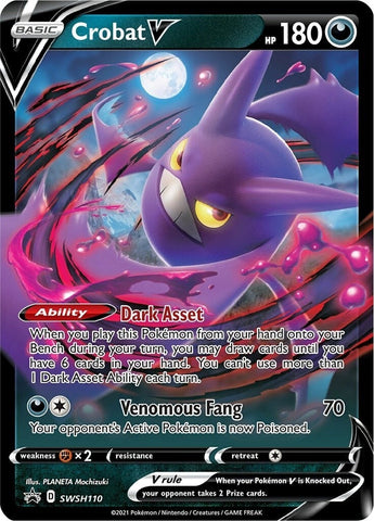 Crobat V - SWSH110 (SWSH110) (SWSH: Sword & Shield Promo Cards) Pokemon