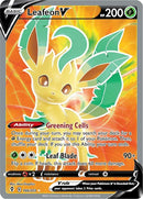 Image for Leafeon V (Full Art) (166/203) (SWSH07: Evolving Skies) - Pokemon