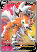Image for Lycanroc V (Full Art) (187/203) (SWSH07: Evolving Skies) - Pokemon