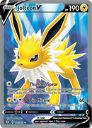 Image for Jolteon V (Full Art) (177/203) (SWSH07: Evolving Skies) - Pokemon