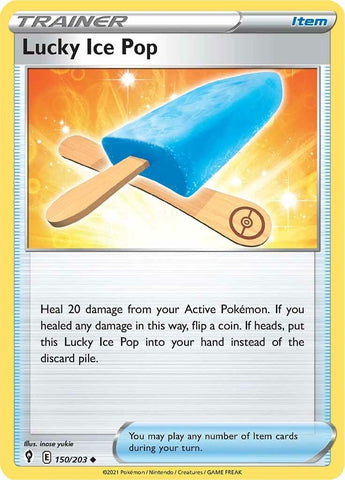 Image for Lucky Ice Pop (150/203) (SWSH07: Evolving Skies) - Pokemon