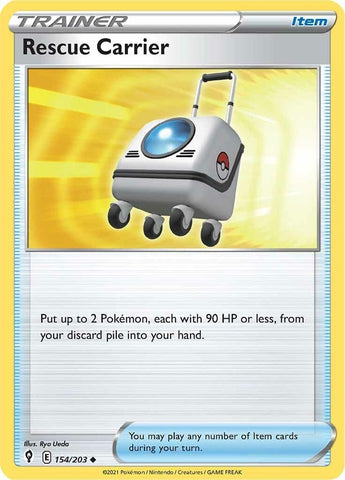 Image for Rescue Carrier (154/203) (SWSH07: Evolving Skies) - Pokemon