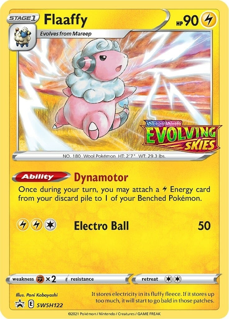 Flaaffy - SWSH122 (Prerelease) (SWSH122) (SWSH: Sword & Shield Promo Cards) (SWSD) Pokemon