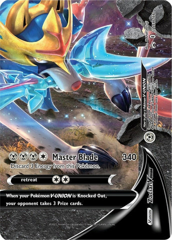 Zacian V-UNION - SWSH166 (SWSH166) (SWSH: Sword & Shield Promo Cards) (SWSD) Pokemon