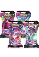 Image for Fusion Strike Sleeved Booster Pack Art Bundle [Set of 4] - Pokemon
