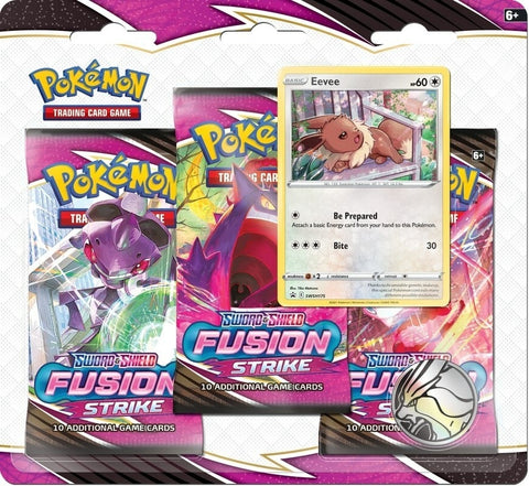 Image for Fusion Strike 3 Pack Blister [Eevee] - Pokemon