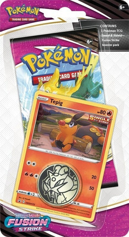 Image for Fusion Strike Single Pack Blister [Tepig] - Pokemon