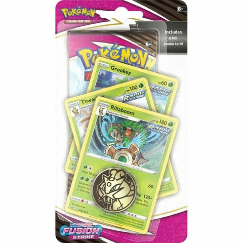 Image for Fusion Strike Premium Checklane Blister [Rillaboom] - Pokemon